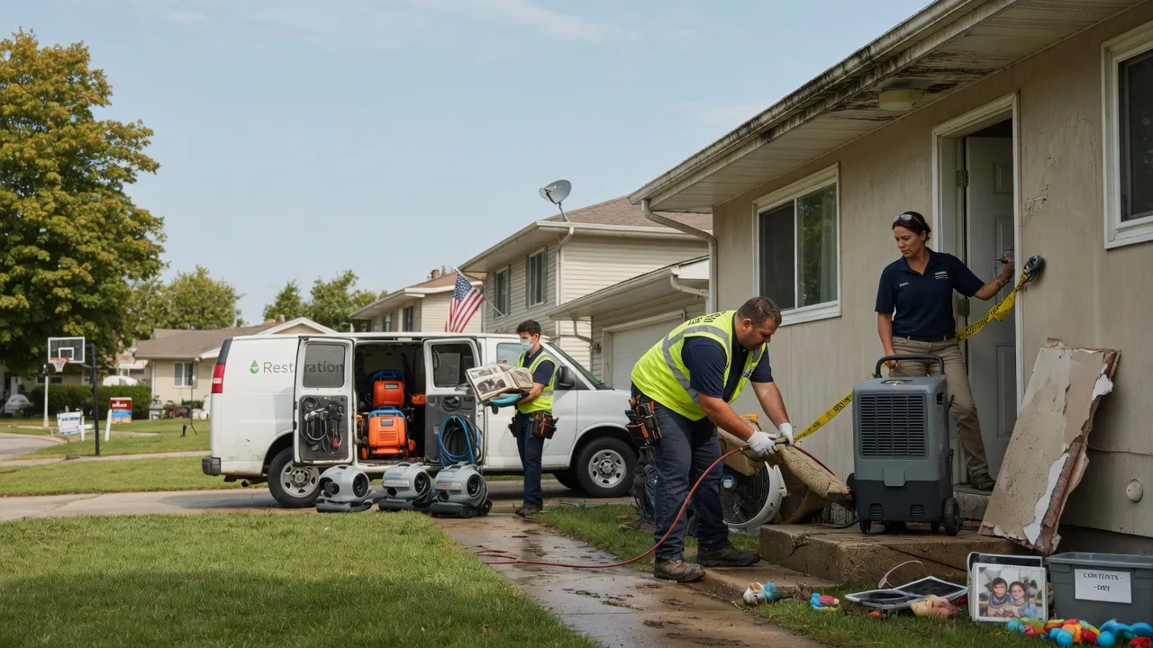 Water Damage Restoration in Lee, IL near me